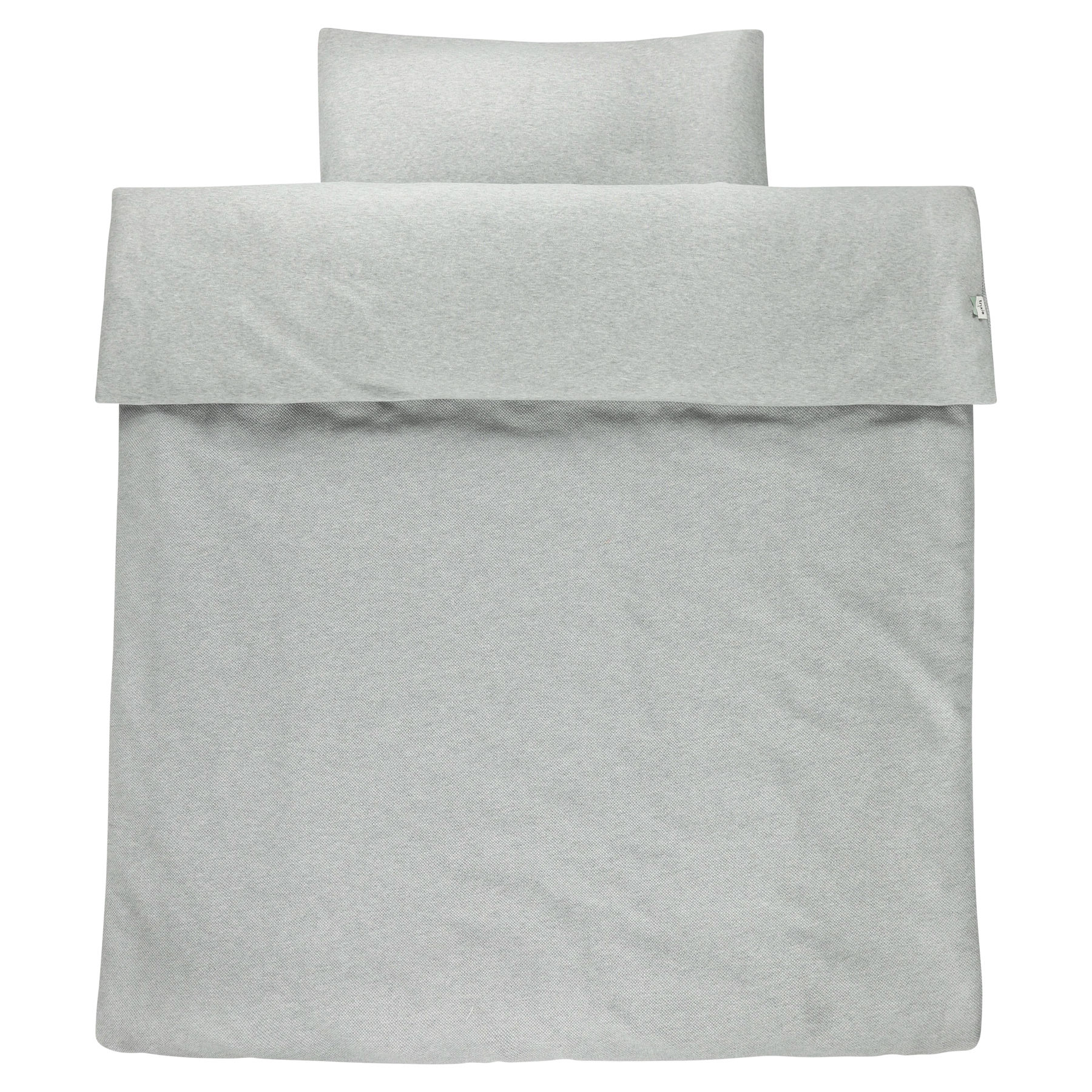 Cot duvet cover - Grain Grey